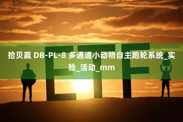 拾贝赢 DB-PL-8 多通道小动物自主跑轮系统_实验_活动_mm